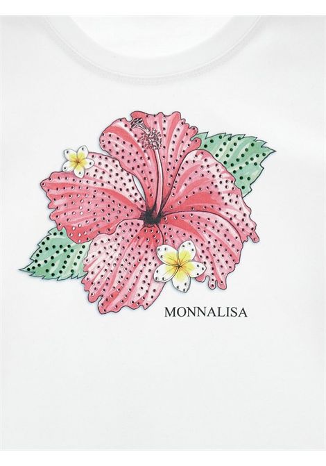 T-shirt con stampa oceania MONNALISA KIDS | 19H631 0040099
